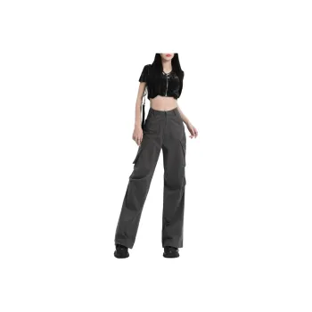 ZAVK Cargo Pants Women's Mud Card Gray