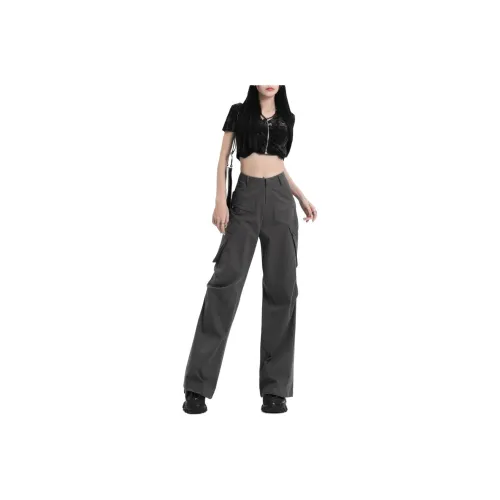ZAVK Cargo Pants Women's Mud Card Gray