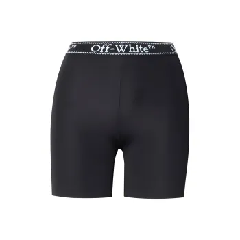 OFF WHITE Casual Shorts, Regular Fit Women's Black