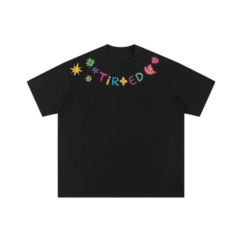 TIRED T Shirts Unisex-3
