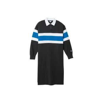 Champion FW24 Long-Sleeved Dresses Women's Beige Black