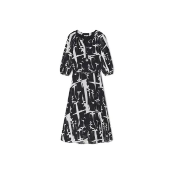 COVERINS Long-Sleeved Dresses Women's Black