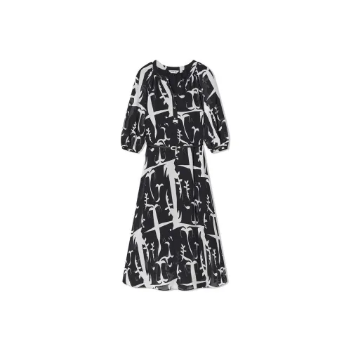 COVERINS Long Sleeved Dresses Women's Black