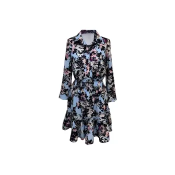 TAYLOR Long-Sleeved Dresses Women's Blue