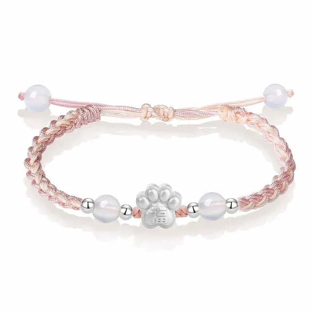 CHINA GOLD 999 Fine Silver Bracelets Unisex-2
