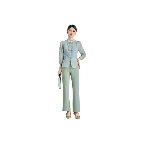 Mylan Casual Suit Women's Pea Green