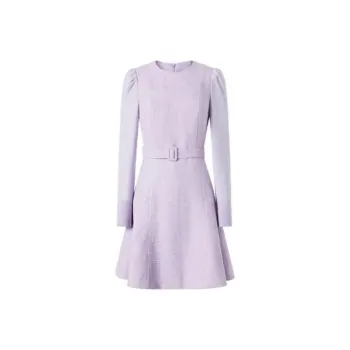 JZ. ANNAKRO Long Sleeved Dresses Women's Purple