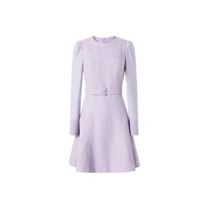 JZ. ANNAKRO Long Sleeved Dresses Women's Purple-0