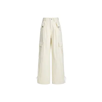 Wen Shan Jeans Women's Raw White