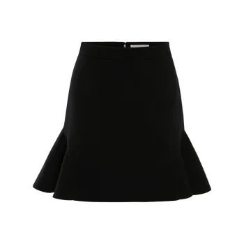 Alexander McQueen Casual Short Skirts Women's Black