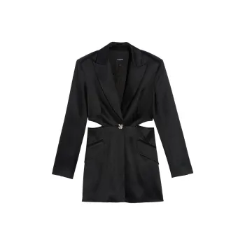 Bebe Long-Sleeved Dresses Women's Black