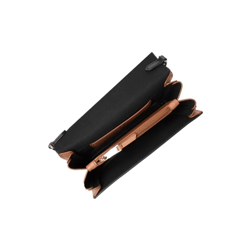 Furla Faux Leather Crossbody Bag, Shoulder Bag Women's Black-4