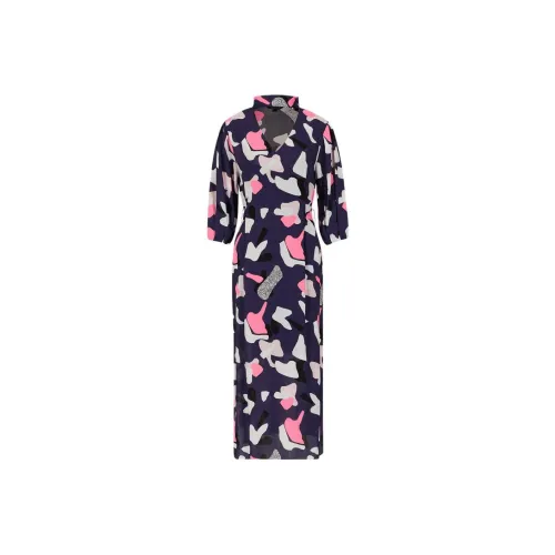 ARMANI EXCHANGE Long Sleeved Dress Women's Purple