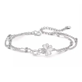 CHINA GOLD 999 Fine Silver Bracelets Women's