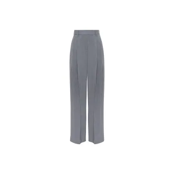 Brunello Cucinelli Pleated Wide Leg Trousers