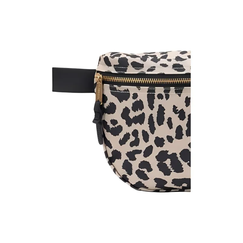 Herschel Recycled Material Sling Bag, One Shoulder, Crossbody, Fanny Pack Unisex Leopard Print-3