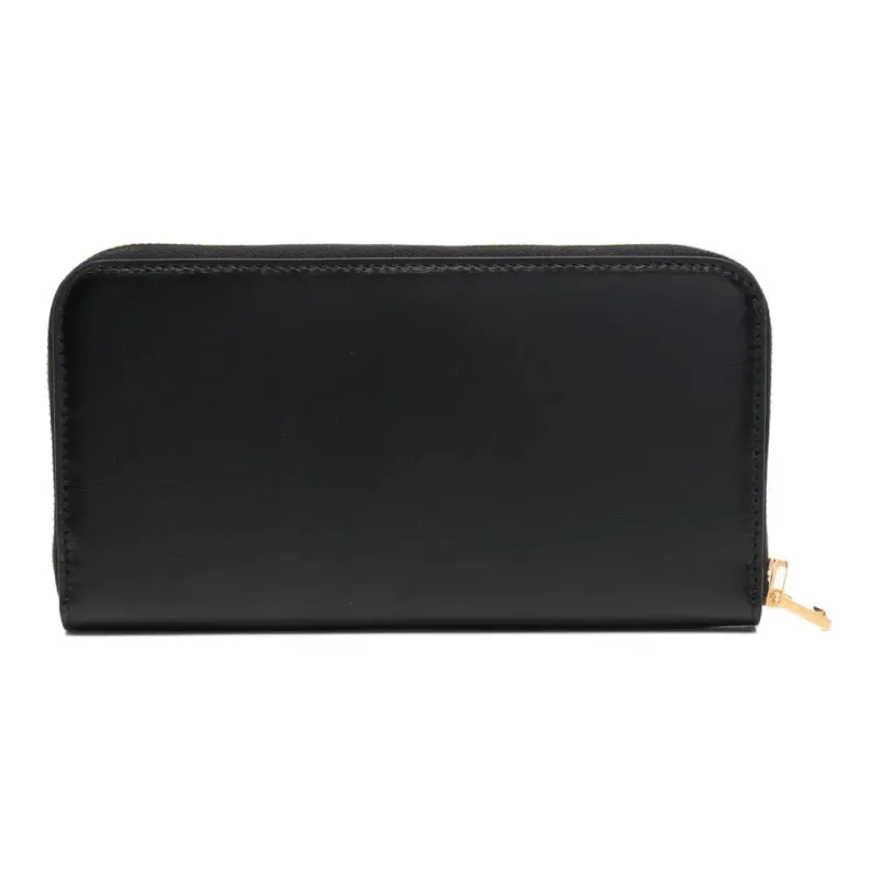 TF Calfskin Wallet Women's Black-1