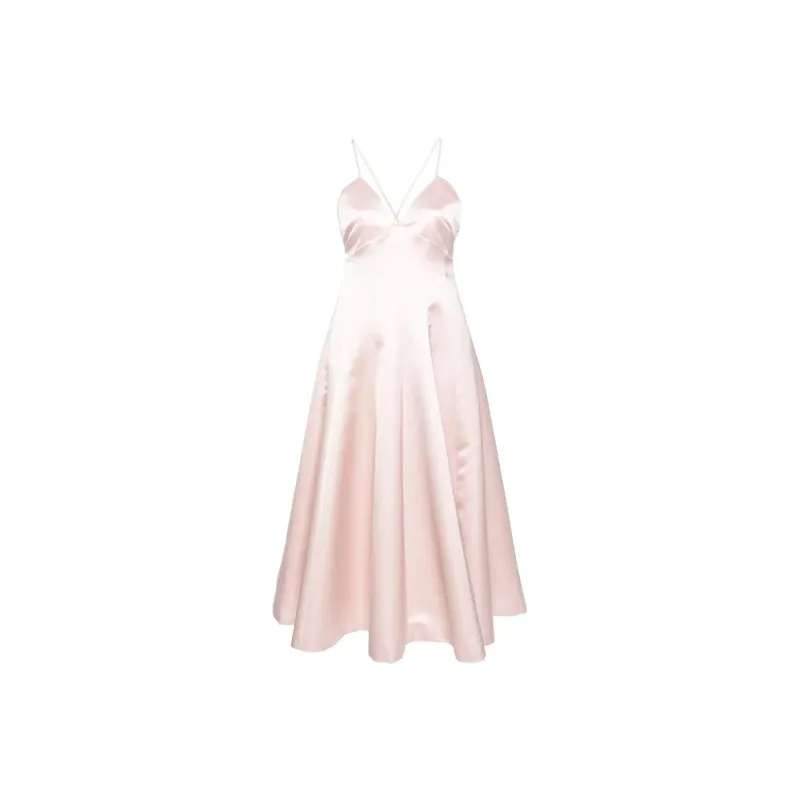 PHILOSOPHY DI LORENZO SERAFINI Floral Embroidered Sleeveless Dress-0