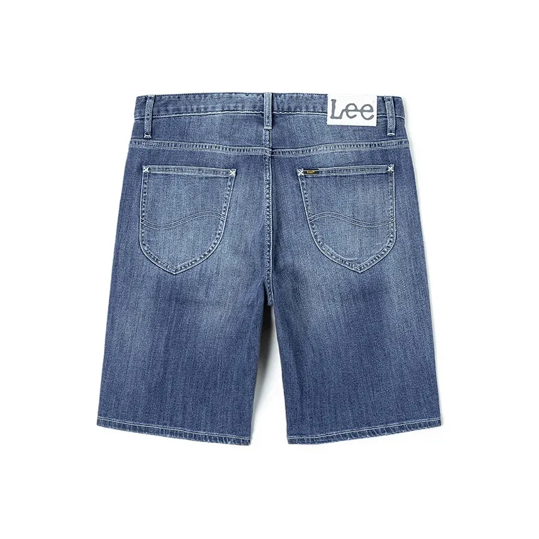 Lee Denim Shorts Men Medium Blue-1