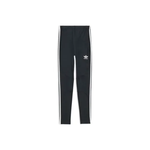 Balenciaga X Adidas Athletic Crepe Jersey Leggings Black