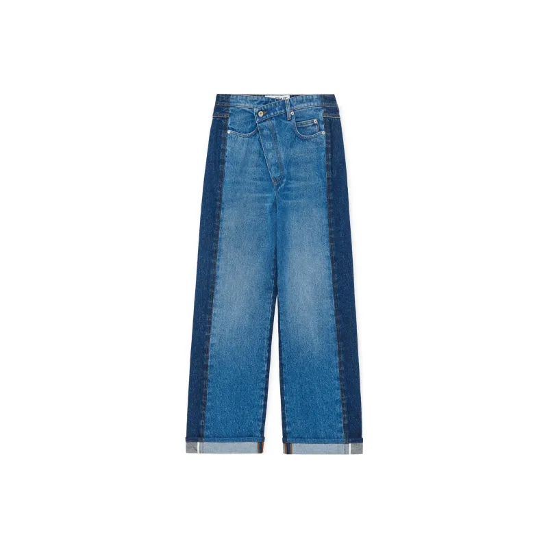 LOEWE Mid-Rise Wide-Leg Jeans-0