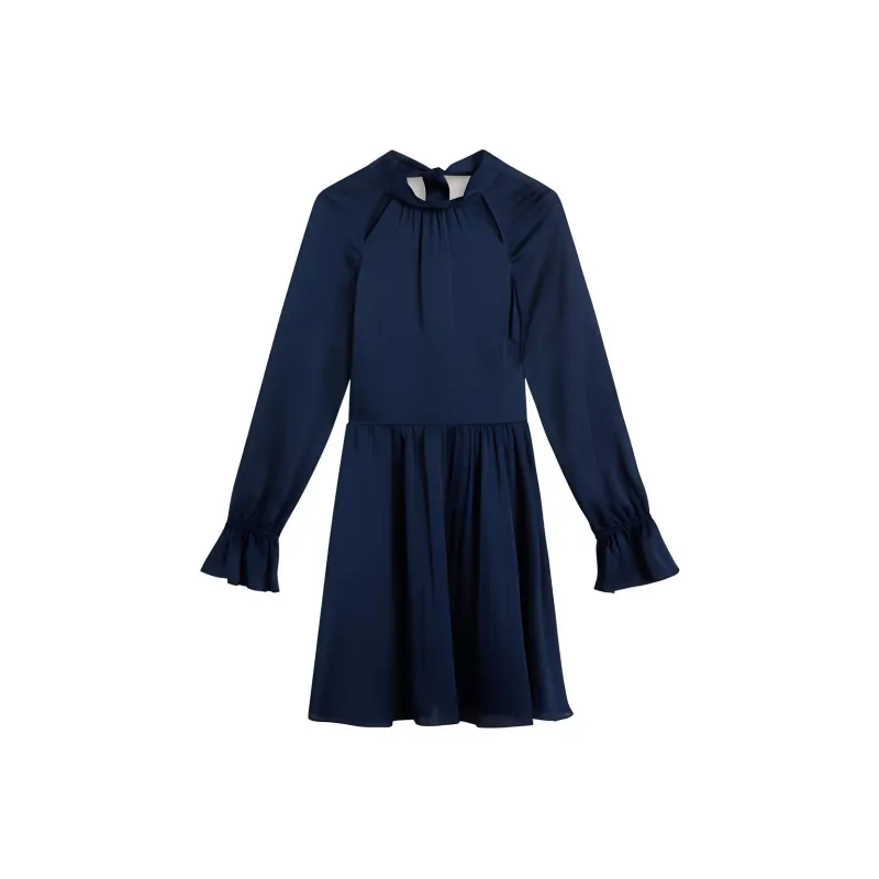 Ted Baker Long Sleeved Dress Women's Dark Blue-0
