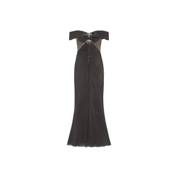 Self-portrait Sleeveless Dresses Women's Black
