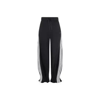 Adidas Knitted Sports Pants Women's Black