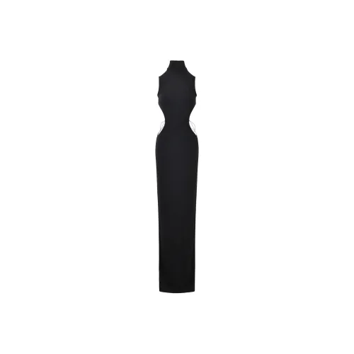 I.AM.GIA LARISA MAXI DRESS Sleeveless Dress Women's Black