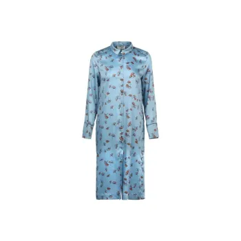 I BLUES Long Sleeved Dresses Women's Blue