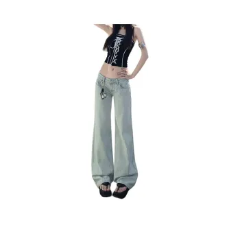 BENGEN Jeans Women's Light Blue