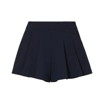 LACOSTE Casual Shorts Women's Navy Blue