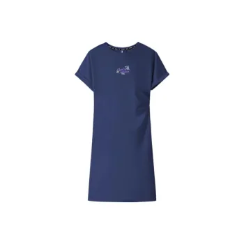 Skechers Short Sleeved Dress Women's Marine Blue