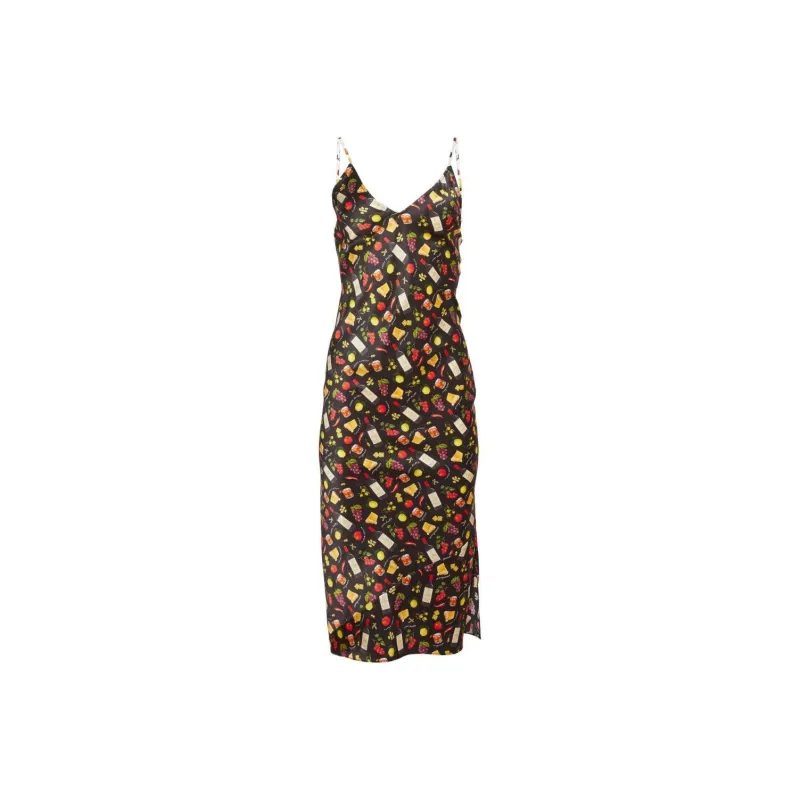 Fleur Du Mal V-neck Slip Dress-0