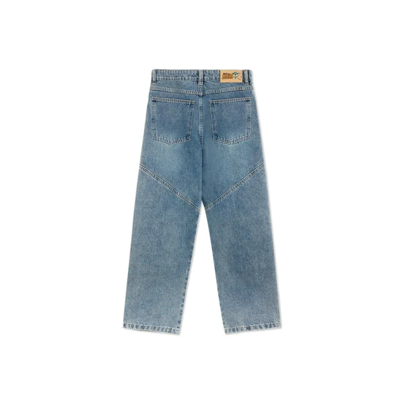 MIND ERROR Jeans Unisex Blue-1