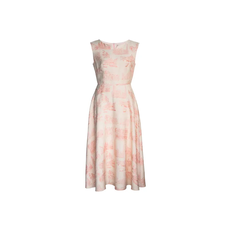 ROEYSHOUSE Sleeveless Dress Women's Light Pink-0