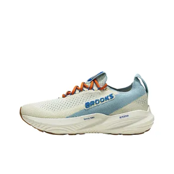 Brooks Glycerin 22 Cushioning Abrasion Resistant Breathable Low Top Running Shoes Men's Blue White
