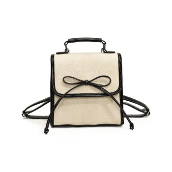Yalu PU Backpack Regular Women's White