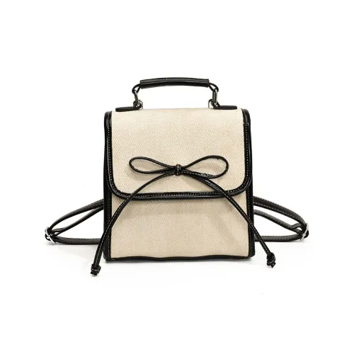 Yalu PU Strap backpack Regular Women's White