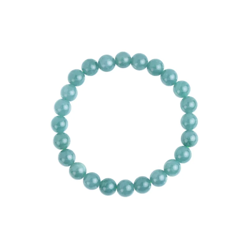 Clear Snow Glutinous Jade Jadeite Bracelets Unisex-0