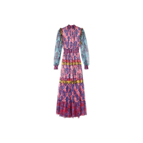 VERSACE JEANS COUTURE Long-Sleeved Dresses Women's Pink