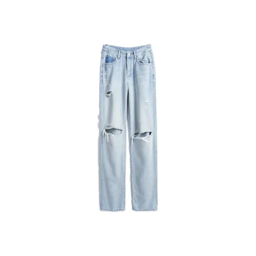 Ran and pure Jeans Women's Light Blue