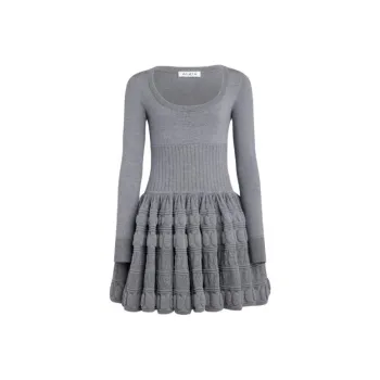 Alaia Crinoline-design Knitted Minidress