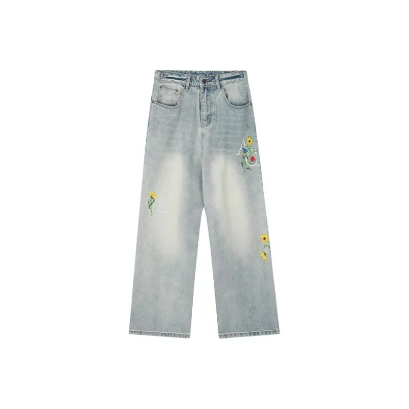 HUINIAN Jeans Women's Light Blue-0