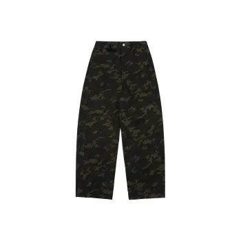 ISaluteU Cargo Pants Unisex Camouflage