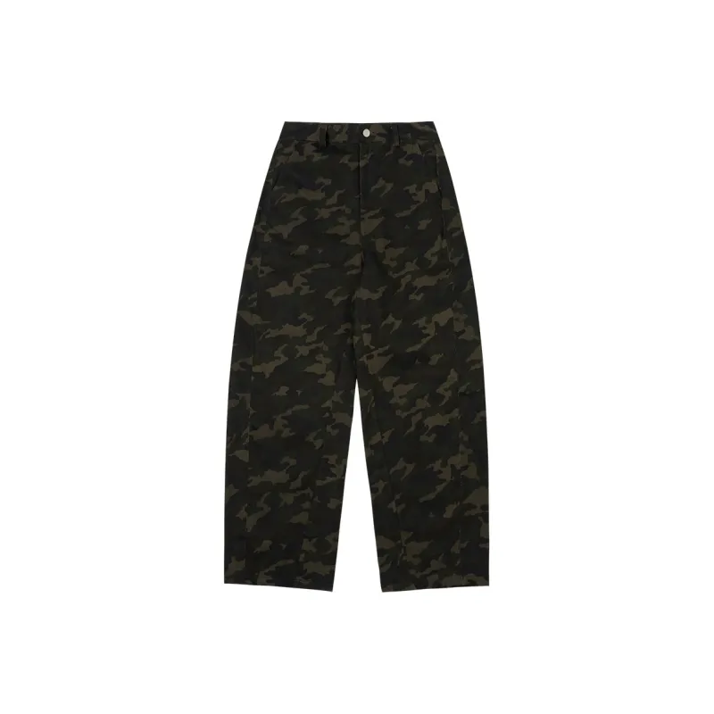 ISaluteU Cargo Pants Unisex Camouflage-0