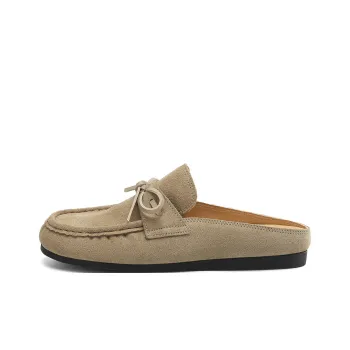 BOERDIQI Rubber Sole Abrasion Resistant Closed Toe Slippers Women's