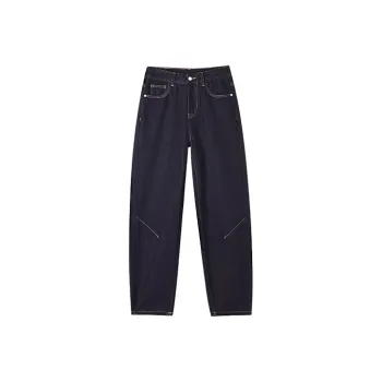 HIPPIEMISS Jeans Women's Normal Washed Blue
