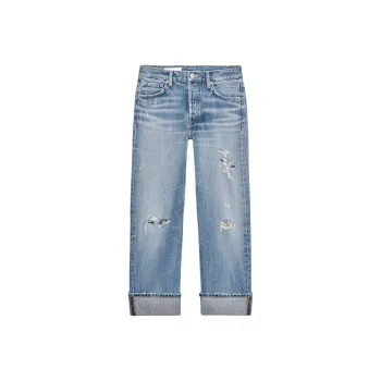 ZARA Trf Jeans Women's Light Blue