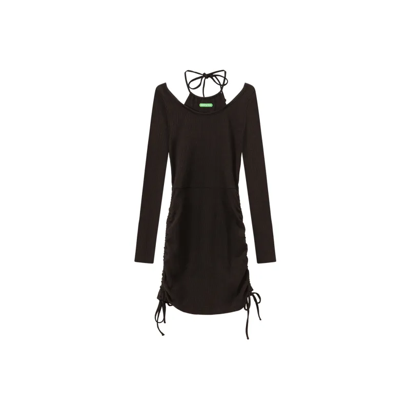 CHUU Bodycon Skirt Cropped Dress Summer Women's-2